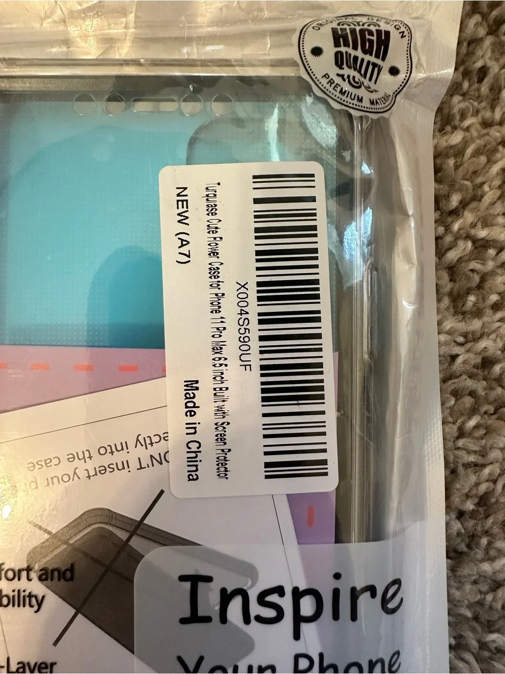 iPhone 11 Pro Max Case + Protective Case